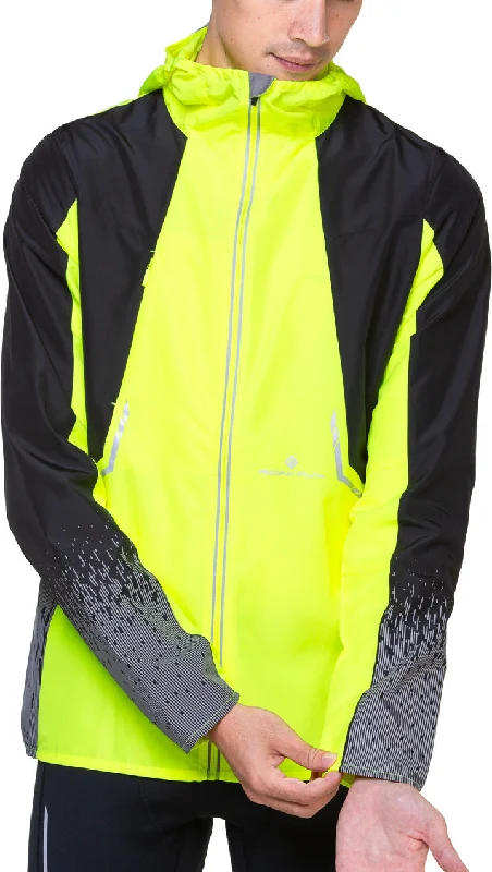 Ronhill Tech Reflect Mens Running Jacket - Yellow