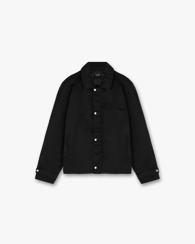 Nylon Smart Jacket - Black