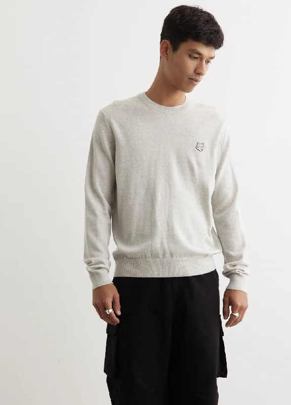 Bold Fox Head Patch Regular Jumper